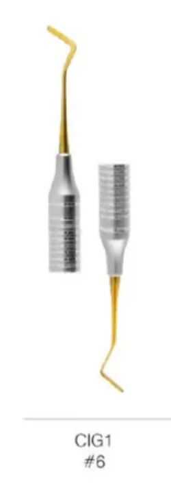 Pandent Composite instrument titanium coated -8mm hollow handle