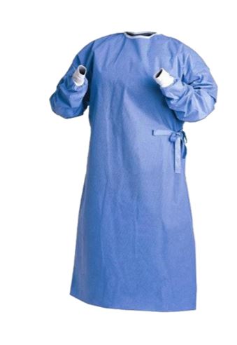 Nexus Shield Wraparound Reinforced Gown – High Fluid Protection ( 60 GSM )