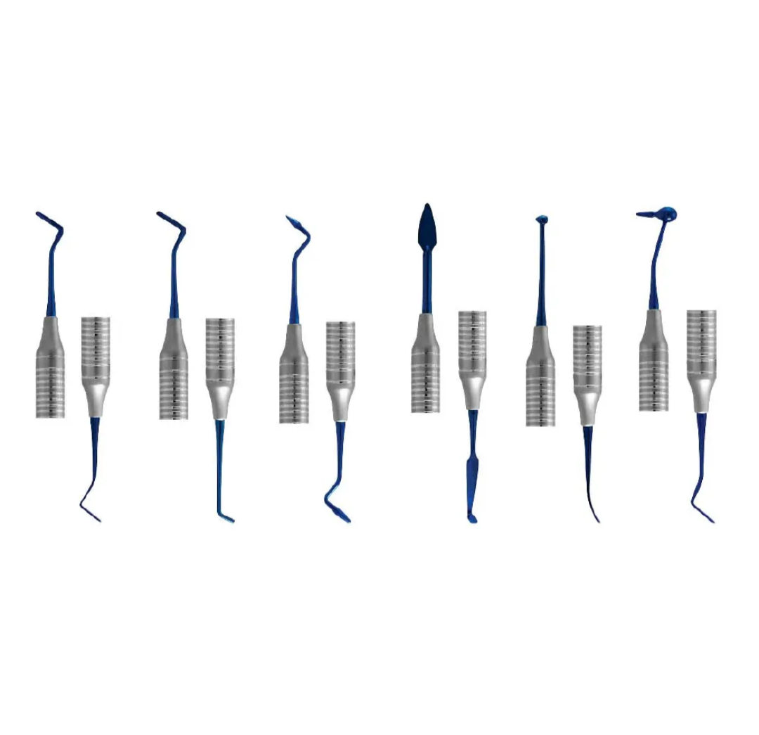 Pandent Composite instrument titanium coated -8mm hollow handle